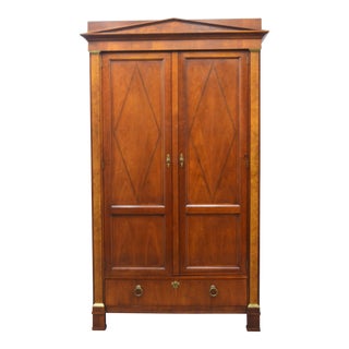 Baker Armoire Wardrobe Chest of Drawers For Sale