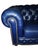 Elevate Your Living Space With These Navy Chesterfield Genuine Leather Sofa and Loveseat Set For Sale - Image 11 of 12