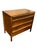 Vintage John Stuart Mid-Century Modern Walnut Four-Drawer Dresser by John Stuart – Walnut Chest With Steel Edge Pulls, Circa 1970s For Sale - Image 12 of 18