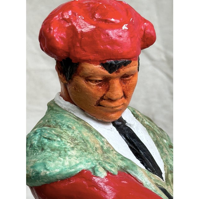 Vintage Tuscany Studio Bullfighter Figurine For Sale In Los Angeles - Image 6 of 12