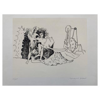 Marcel Jean, Surrealist Composition, 1960s, Lithograph For Sale