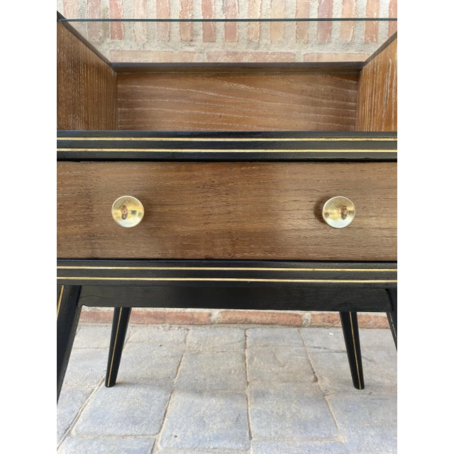 Mid-Century Italian Glass Nightstands, 1960s, Set of 2 For Sale - Image 13 of 18