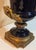 1990s 1990s United Wilson Porcelain Cobalt Urn Vase & Platform Base Gilt Bronze Mounts For Sale - Image 5 of 12