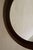 Round Wood Wall Mirror For Sale - Image 4 of 6