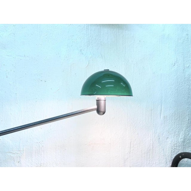 Vintage Table Lamp from Zero Lighting with Glass Shade, 1980s For Sale - Image 11 of 16