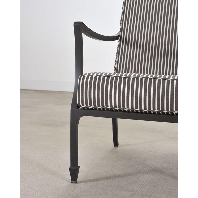 Pair of McKinnon and Harris Beaufort Aluminum Club Chairs For Sale - Image 9 of 18