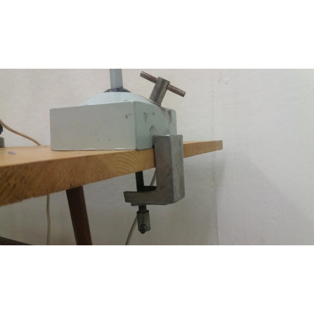 Mid-Century Industrial Table Lamp, 1950s For Sale - Image 11 of 15