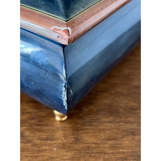 1990s Limited Edition Musical Jewelry Holder Box For Sale - Image 10 of 12