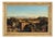 Johann Anton Castell, Mediterranean Landscape with Ruins, 1842, Oil on Canvas For Sale
