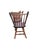 Brown Vintage Hunt Country Furniture Handcrafted Spindle-Back Dining Chairs - Set of 56 For Sale - Image 8 of 18