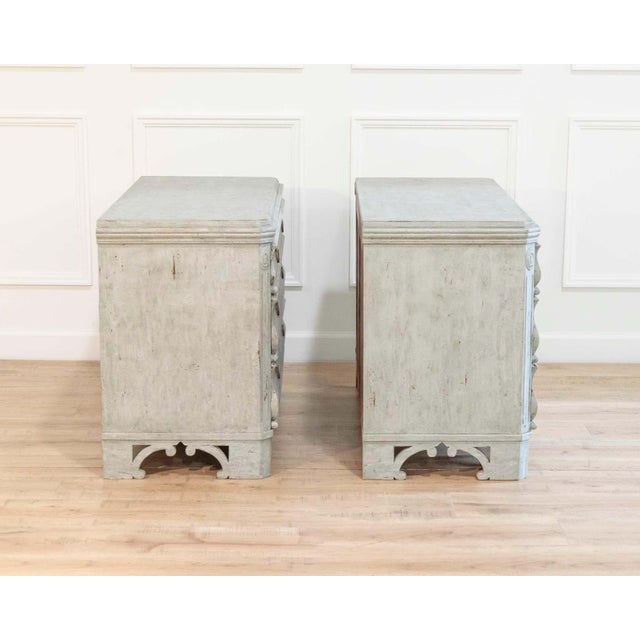 A Pair of 19th Century Swedish Chests For Sale - Image 4 of 9