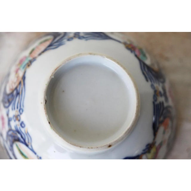 18th Century Qianlong Porcelain Bowl Depicting Scenes For Sale - Image 12 of 13