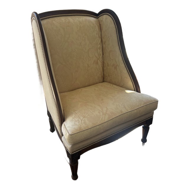Late 20th Century Hickory Chair Louis XVI Style Chair For Sale