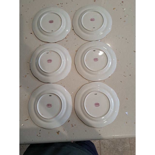 Cauldon Vintage Cauldon Plates - Set of 6 For Sale - Image 4 of 12