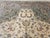 19th Century Vintage Persian Tabriz Rug, Hand-Knotted Wool & Silk, Fine Floral Pattern, Ivory & Taupe, 7x10 For Sale - Image 5 of 18