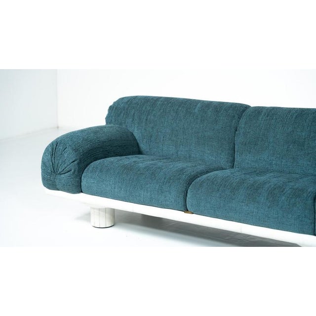 Sofa by Carlo Bartoli for Rossi di Albizzate, 1980s For Sale - Image 9 of 12