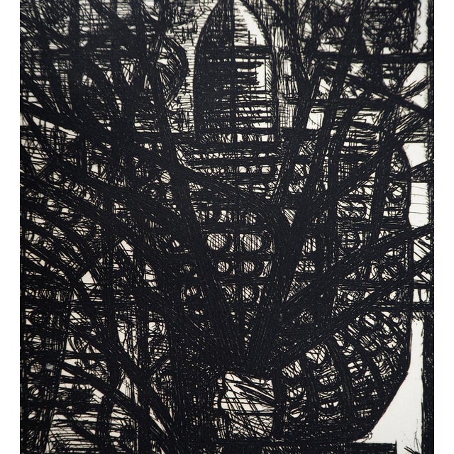 Marcel Gromaire, Macbeth, Shakespeare, The Forest on the Move, 1958, Original Etching For Sale - Image 4 of 7