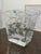 Japanese Hoya Crystal Commemorative Floral Art Vase + Box For Sale - Image 3 of 12