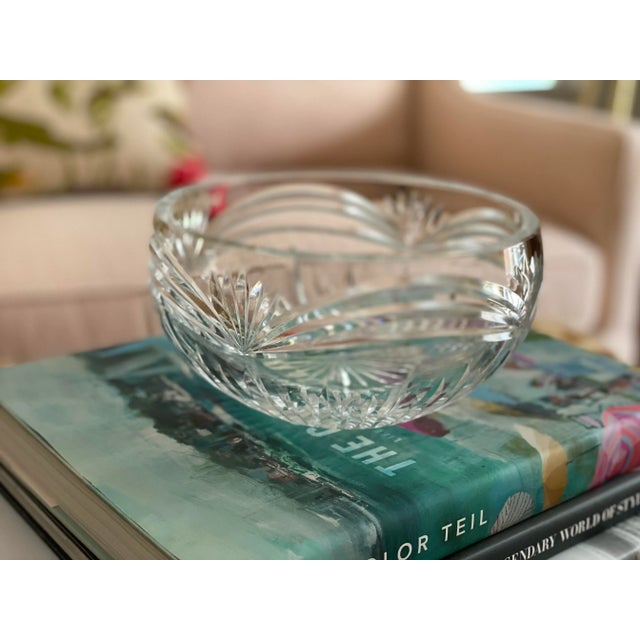 Beautiful and petite crystal bowl. This a marquis by Waterford. It measures 7.25 by 3.75 inches. *it does have a tiny...