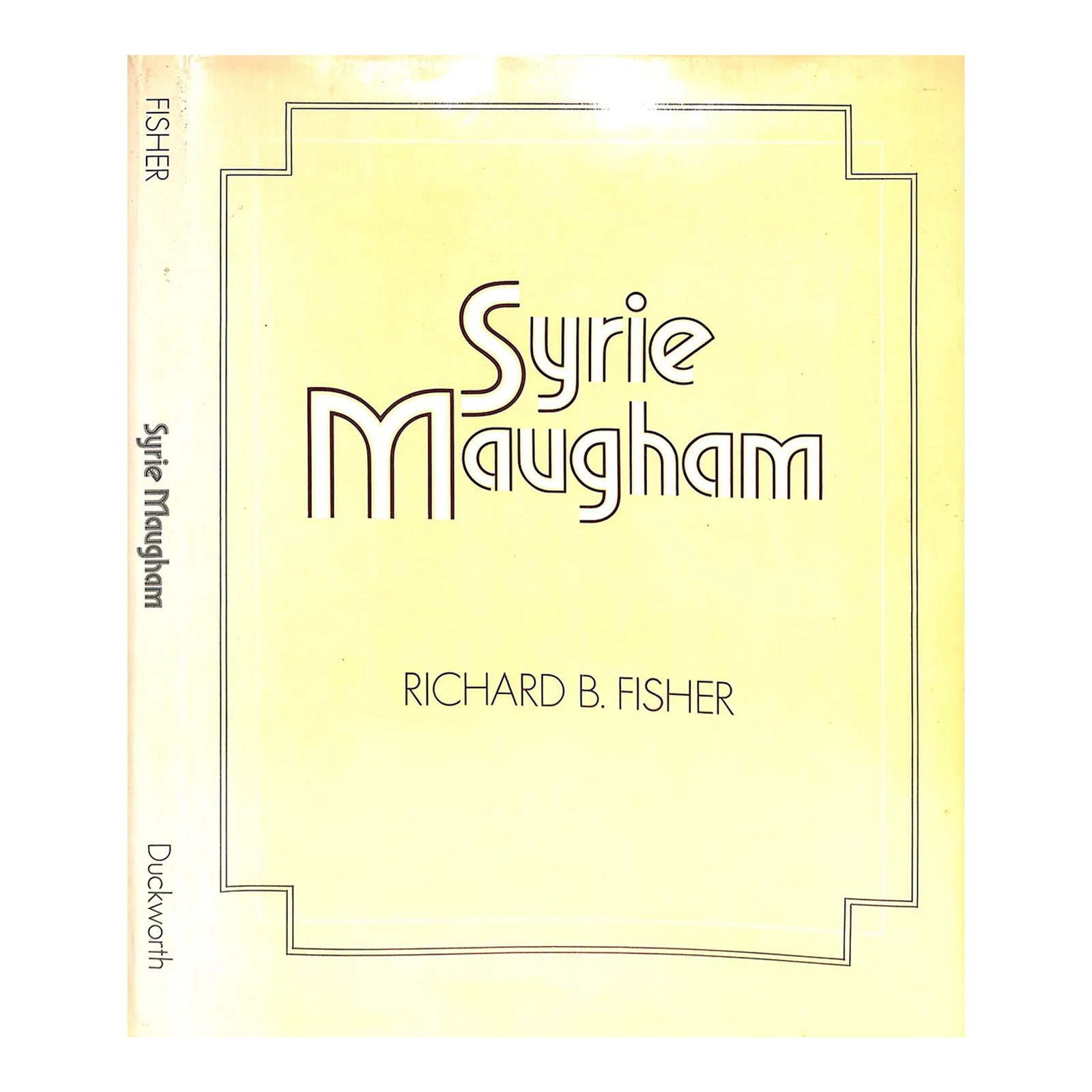 "Syrie Maugham" Book 1978 Fisher, Richard B. | Chairish