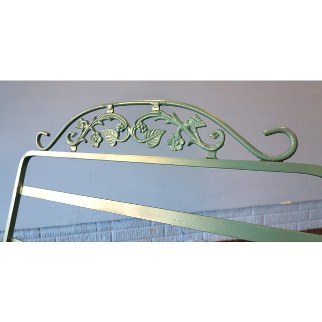 Mid-Century Modern Russell Woodard "Chantilly" Collection: Two Mid 20th Century Wrought Iron Chairs For Sale - Image 3 of 11