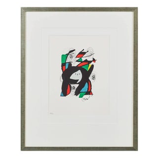 Joan Miró, La Mélodie Acide, Planche VIII, 1980, Lithograph For Sale