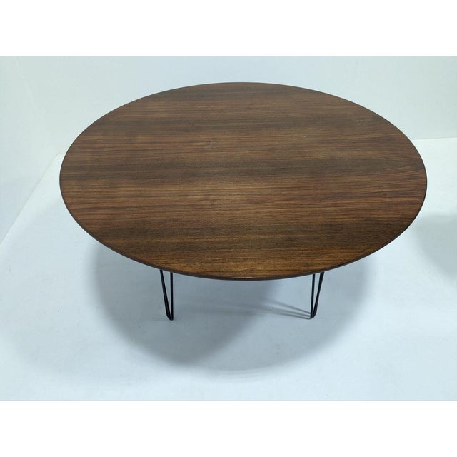 Wood Wooden Hairpin Dining Table For Sale - Image 7 of 16