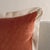 Modern Jordy Cotton Pillow - Burnt Orange / Natural - 18" x 18" For Sale - Image 3 of 4