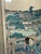 Blue Antique 1864 Original Pride of Edo Japanese Woodblock Print Utagawa Hiroshige For Sale - Image 8 of 14