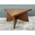 Vintage Triangular Wood Coffee Table For Sale - Image 10 of 12