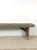Farmhouse Antique Primitive Farmhouse Wood Bench With Chippy Paint Patina For Sale - Image 3 of 18