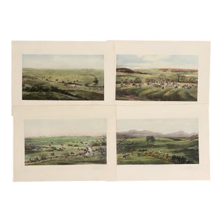Godfrey Douglas Giles Irish Hunt Scenes - A Set of Four For Sale