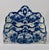Baroque Delft Pattern Blue and White Letter Holder and Receipt Spindle For Sale - Image 3 of 16