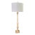 Restoration Hardware Style Neoclassical Column Lamp For Sale