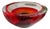Vintage Murano Sommerso Glass Bowl Signed by Luigi Onesto for Oggetti.