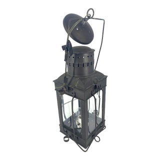 Navy Cargo Shipping Pendant Light For Sale