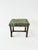 19th Century Rustic Farmhouse Bobbin Turned Ottoman with Upholstered Seat, in Flawless conditions. Designed before 1890