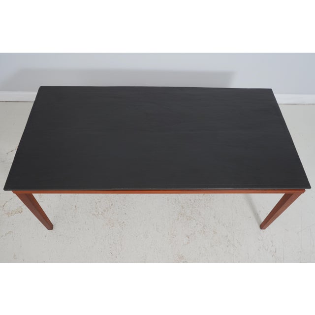 Modern Modern Design Cherry Slate Top Dining Table For Sale - Image 3 of 13