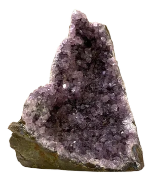 Rough Cut Amethyst Geode Tower