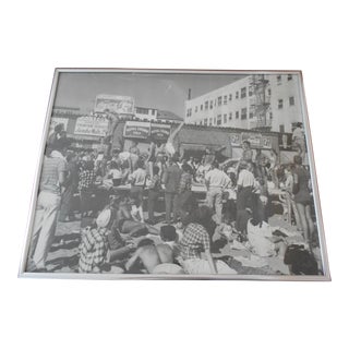 Muscle Beach Venice, Ca 1940's Vintage Photo by Max Yavno For Sale