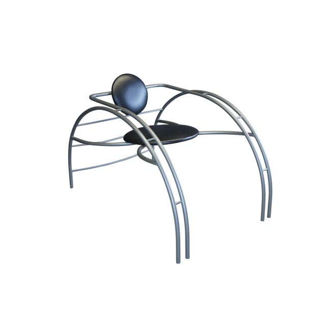 Vintage Quebec 69 post modern Spider armchair by Les Amisca / Creations Gibo aka Group Gibo / Amisco Industries. The...