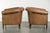 Large Vintage Sheepskin Club Armchairs, Set of 2 For Sale - Image 4 of 15