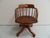 Antique Oak Rotating Desk Armchair, 1890s For Sale - Image 12 of 12
