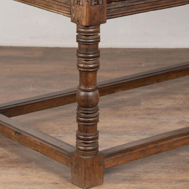 18th Century Console Table With Two Carved Drawers, Portugal​​​​​​​ For Sale - Image 15 of 18