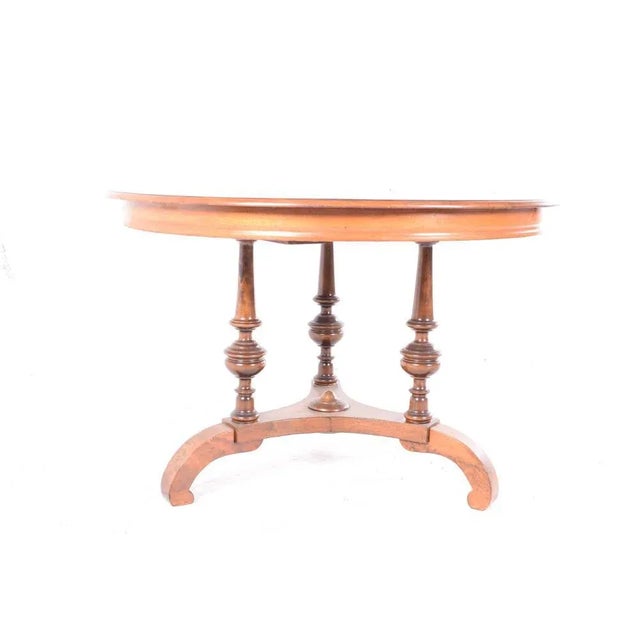 Antique Wood Table For Sale - Image 3 of 5