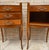 Elegant pair of coffee tables or bedside tables in antique 1960s Louis XV style, fine walnut. This pair of nightstands has...