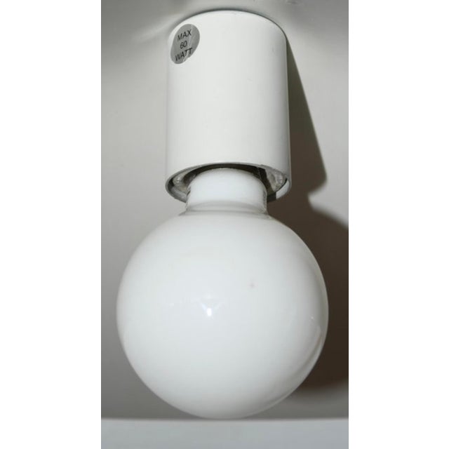 White Focus 1011 Pendant Lamp by Claus Bonderup & Torsten Thorup for Focus, Denmark, 1960s-1970s For Sale - Image 8 of 12
