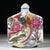 Vintage Famille Rose Porcelain Snuff Bottle – Phoenix & Peony Motif, Qianlong Mark For Sale - Image 9 of 9