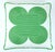 Jonathan Adler Jonathan Adler Pompidou Green Quatrefoil Pillows, a Pair For Sale - Image 4 of 14