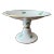 Vintage Handpainted Jasmine Design Pedestal Compote For Sale